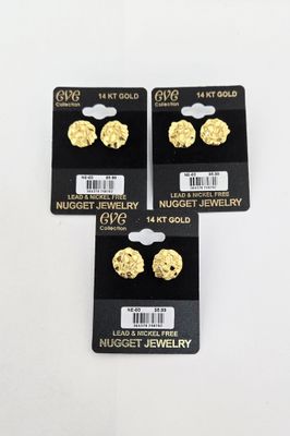 NE-03 NUGGET EARRINGS