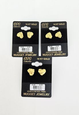 NE-05 NUGGET EARRINGS