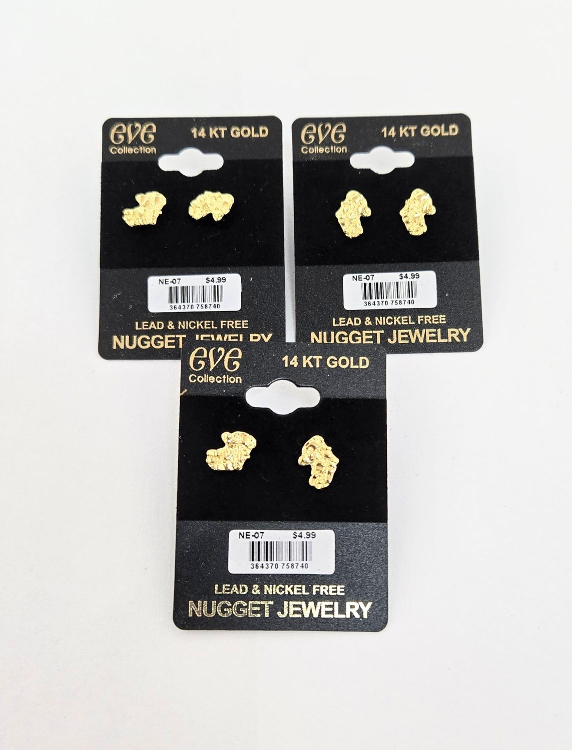 NE-07 NUGGET EARRINGS
