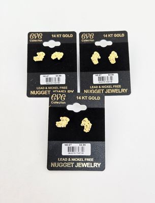 NE-07 NUGGET EARRINGS