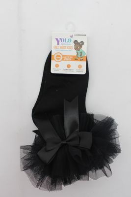 LACE02-BLACK/M - SOCK