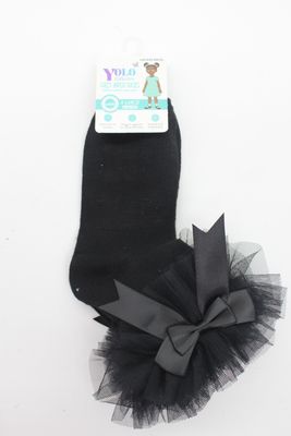 LACE02-BLACK/XL - SOCK