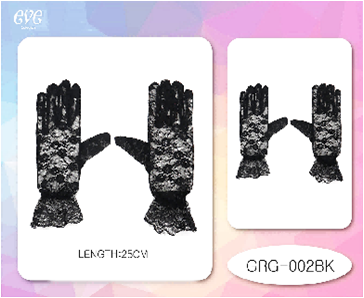 GRG-002BK - LACE GLOVE