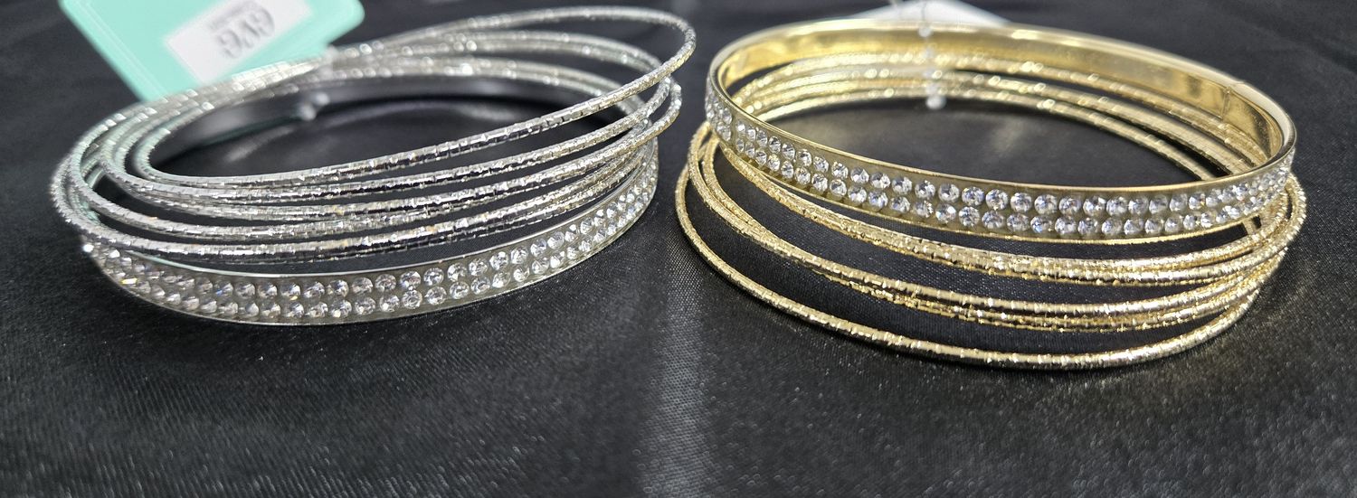 GRB-158 GD/SL - BANGLE  JEWELRY