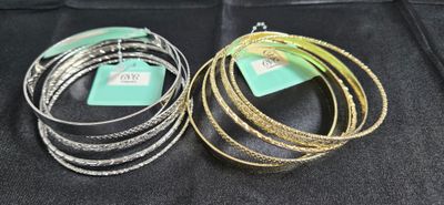 GRB-153 GD/SL - BANGLE  JEWELRY