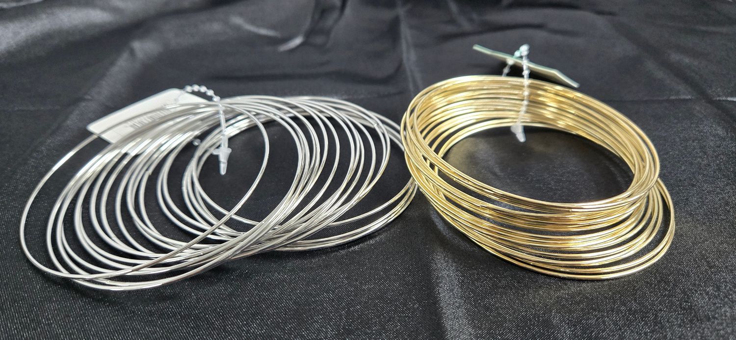 GRB-160 GD/SL - BANGLE  JEWELRY
