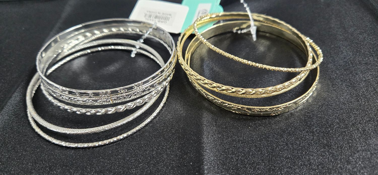 GRB-154 GD/SL - BANGLE  JEWELRY