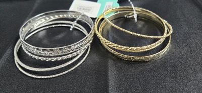 GRB-154 GD/SL - BANGLE  JEWELRY