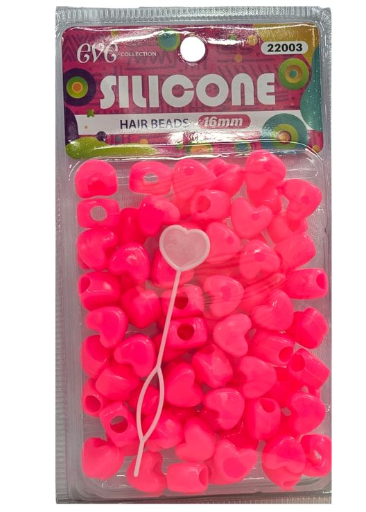 SILICONE 16mm - 22003-BEADS - HEART