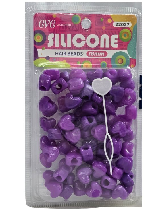 SILICONE 16mm - 22027-BEADS - HEART