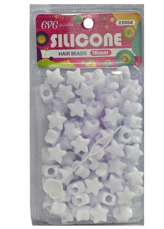 SILICONE 16mm - 22058-BEADS - STAR