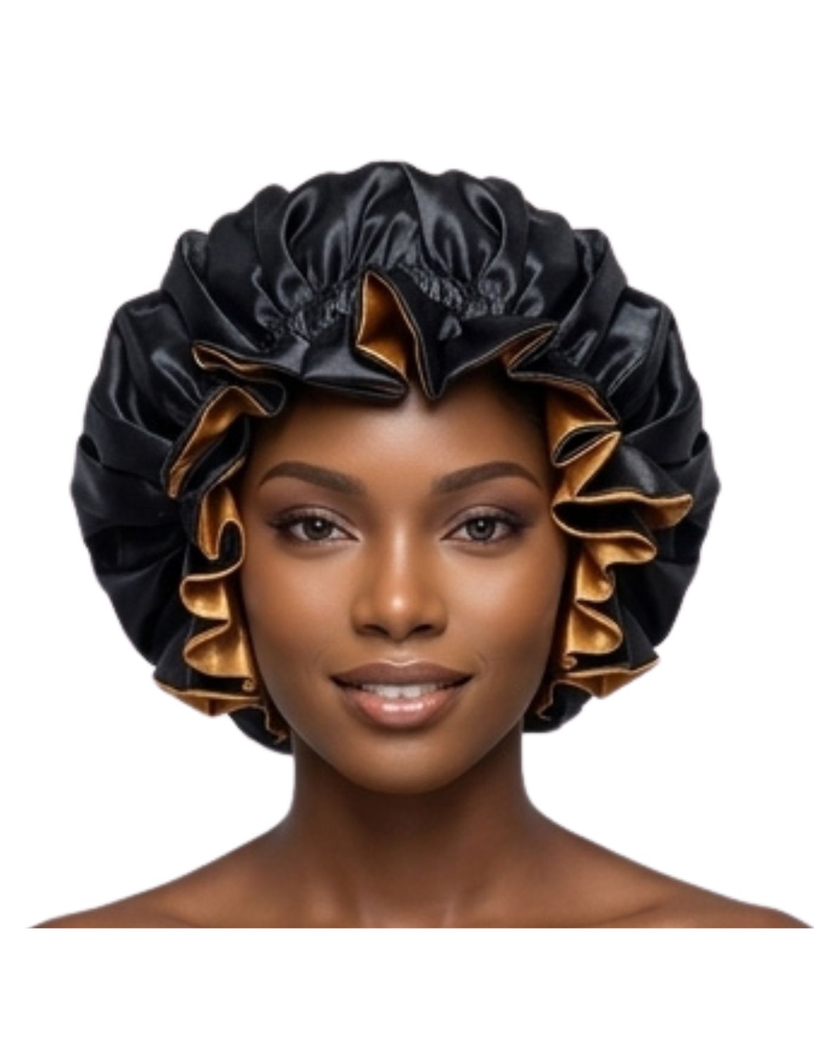 RBL20887 RUFFLE BONNET-LARGE