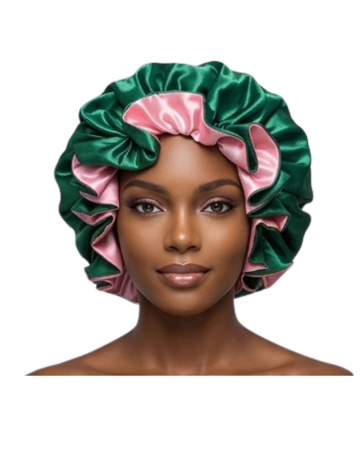RBL21044 RUFFLE BONNET-LARGE