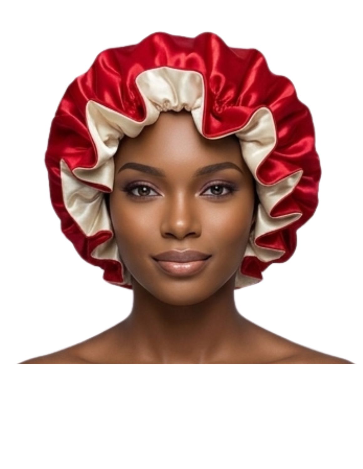RBL21068 RUFFLE BONNET-LARGE