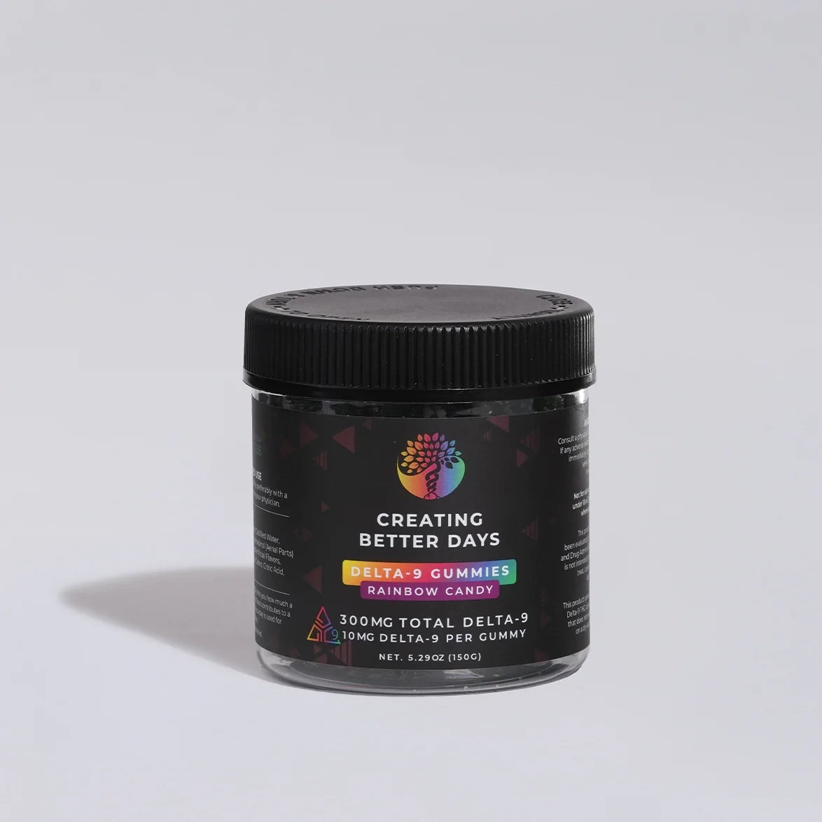 Creating Better Days D9 Rainbow Gummies 30ct