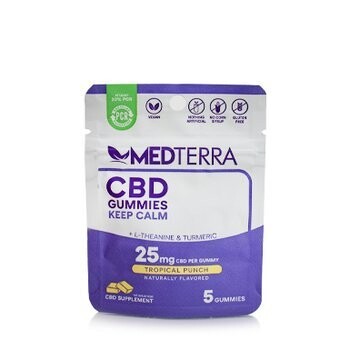 Medterra CBD Trial Pkg Gummies Sleep Tight 25mg 5ct