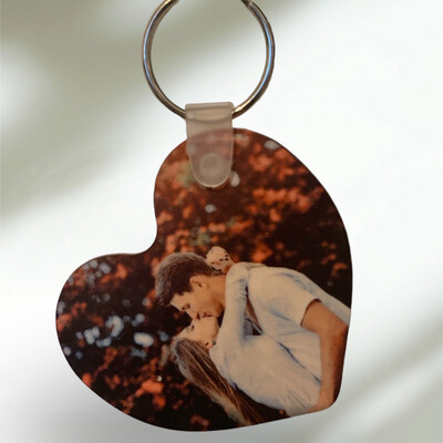 Gepersonaliseerde Sleutelhanger Hart