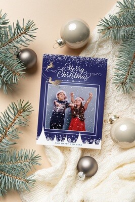 10 Kerstkaartjes met foto