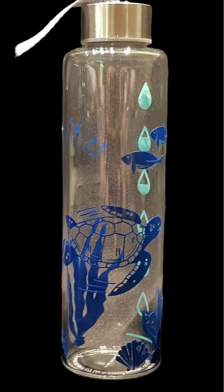 Trinkflasche Meer Beplottet