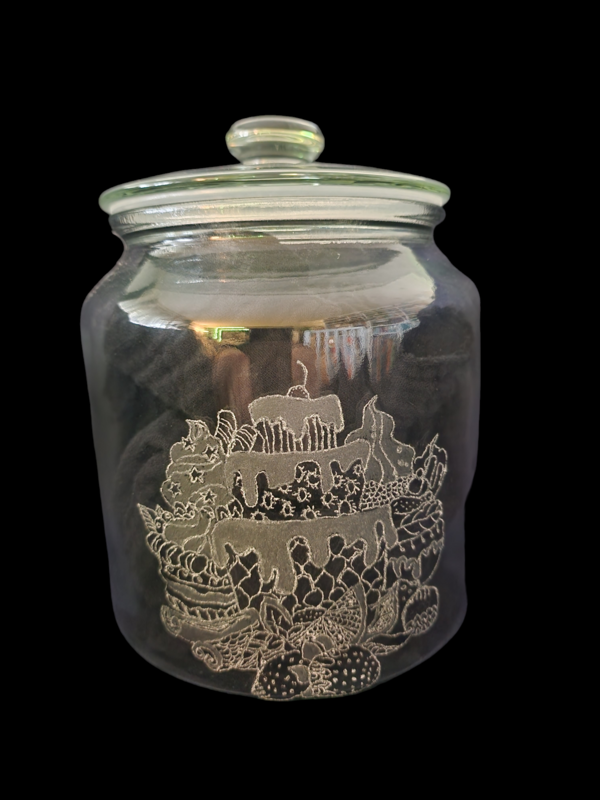 Süssikeiten Vorratsglass