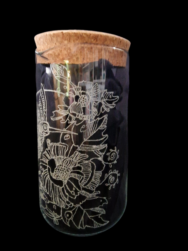 1,5l Wasser Karaffe Kolibri