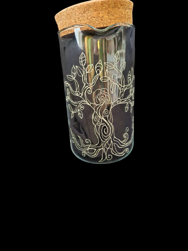 1,5l Wasser Karaffe  Lebenderbaum