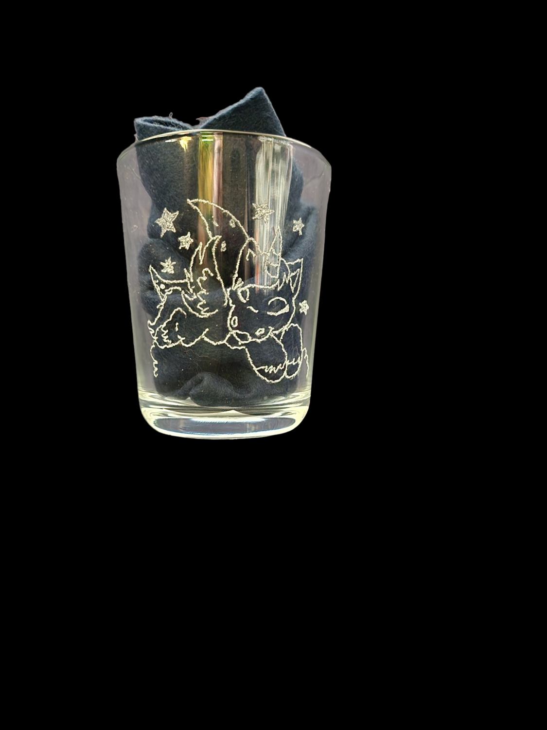 Wasserglas Einhorn