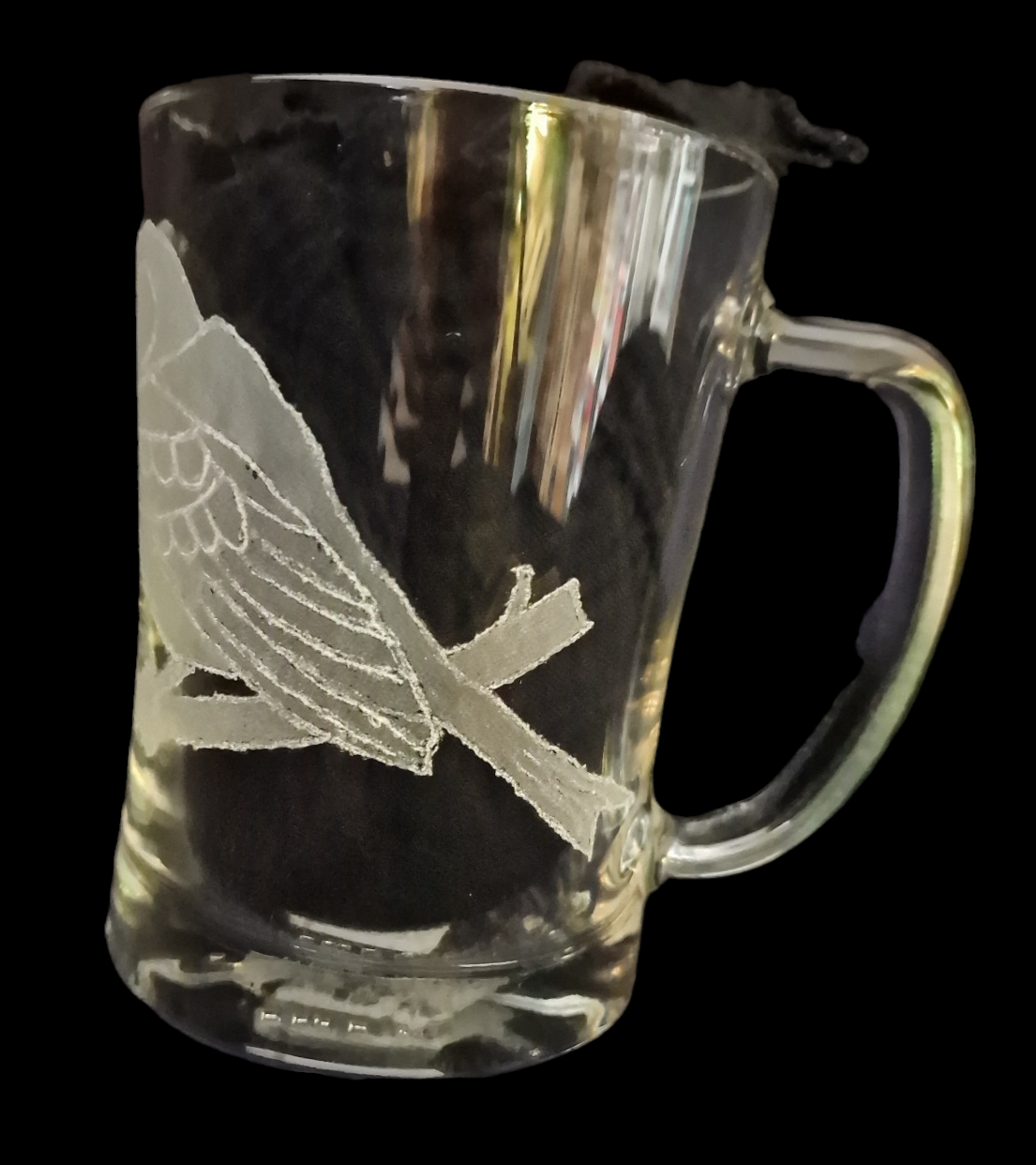 Bierglas  Vogel