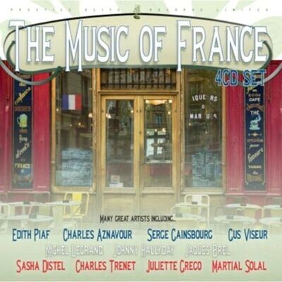 The Music Of France (4 CD) - Various Artists