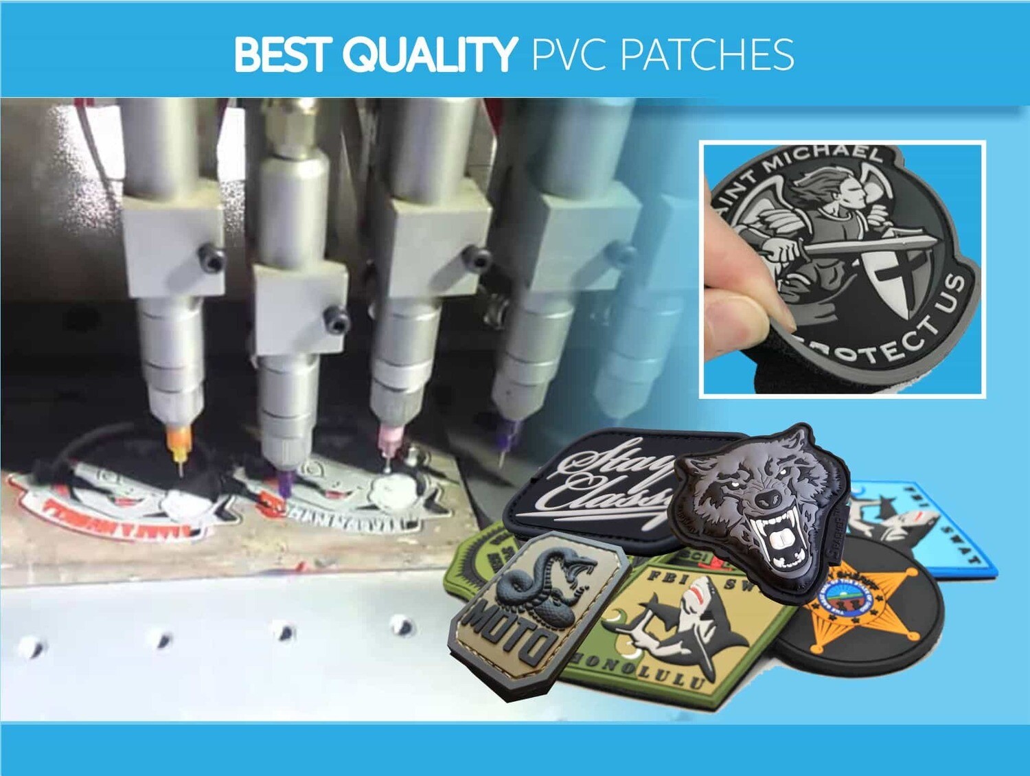 pvc dogs and devill patch