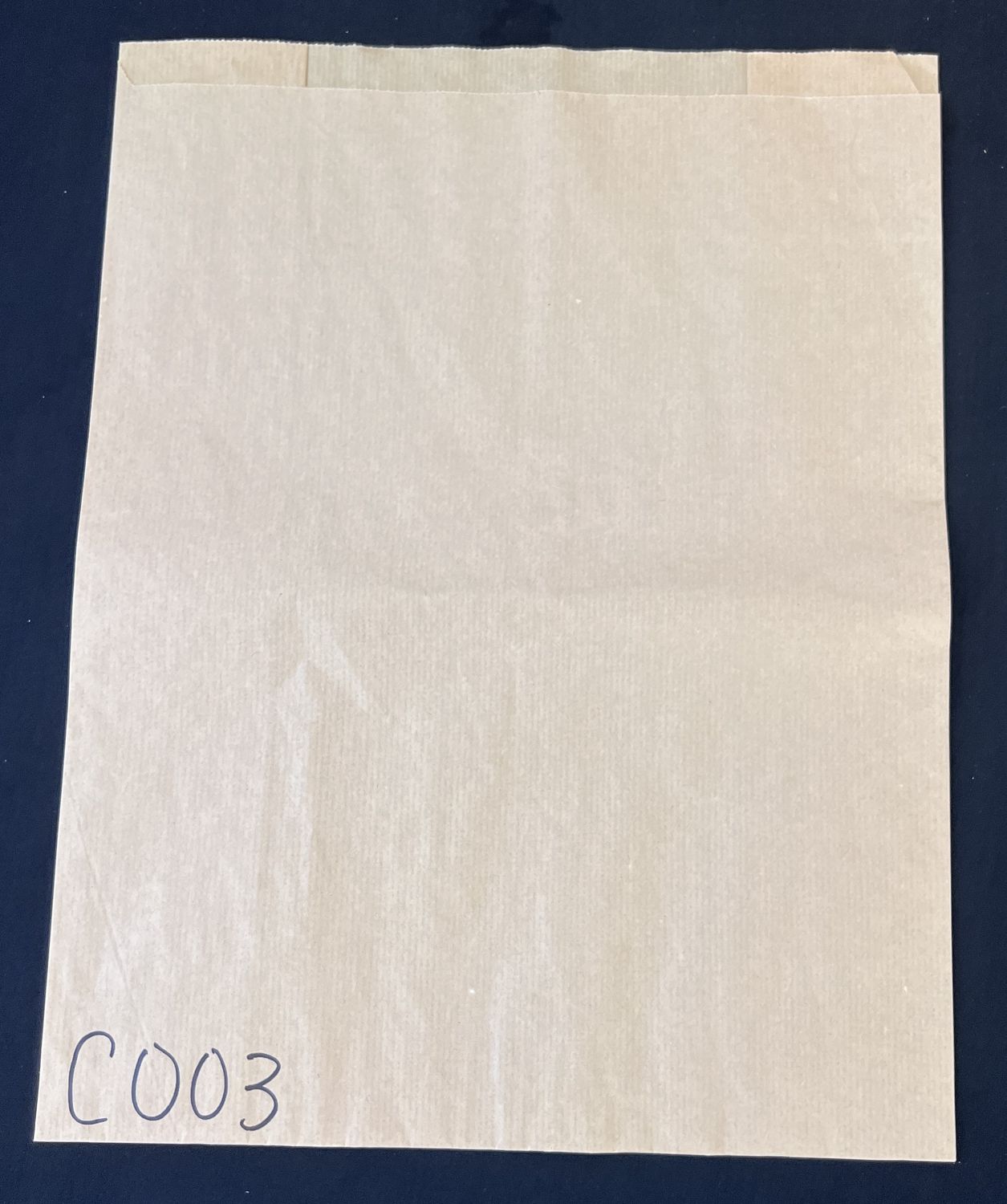 C003 Revistas / Copias (Pinch Bottom Bag) / Medidas: 11.8&quot;(w) x 15.0&quot;(h)