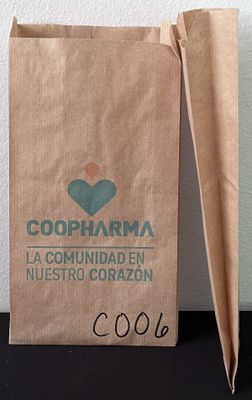 C006 Recetario (Pinch Bottom Bag) / Medidas: 9.5&quot;(w) x 4.8&quot;(h)