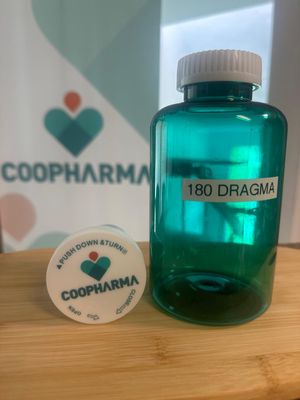 Vial - 180 dram (665ML) / Box of 62ea