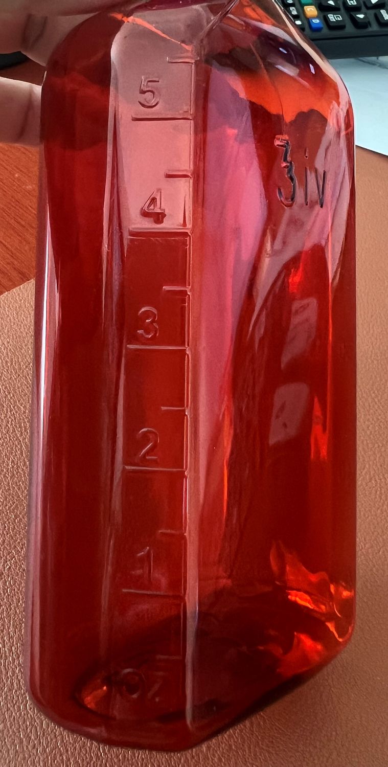 *Liquidación* Frascos 6OZ AMBER para líquido / Caja de 100ea