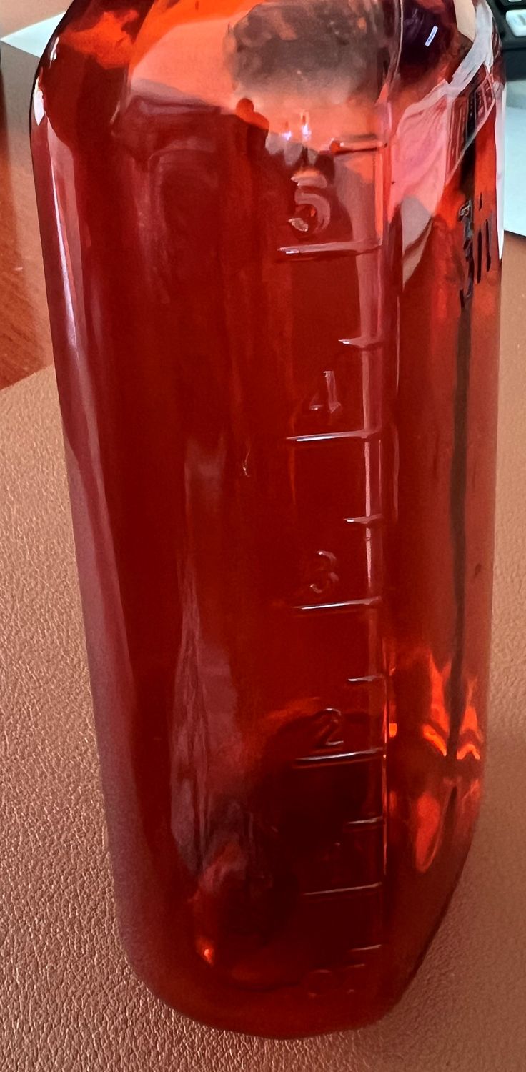 *Liquidación* Frascos 6OZ AMBER para líquido / Caja de 100ea