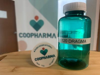 Vial - 120 dram (444ML) / Box of 90ea