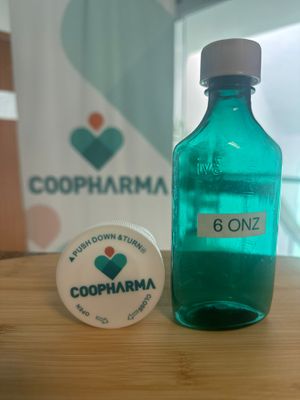 Frasco Líquido - 6oz (180ML) / Box of 100ea