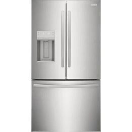 Frigidaire 27.8-cu ft French Door Refrigerator with Ice Maker Stainless Steel Model #FRFS282LAF