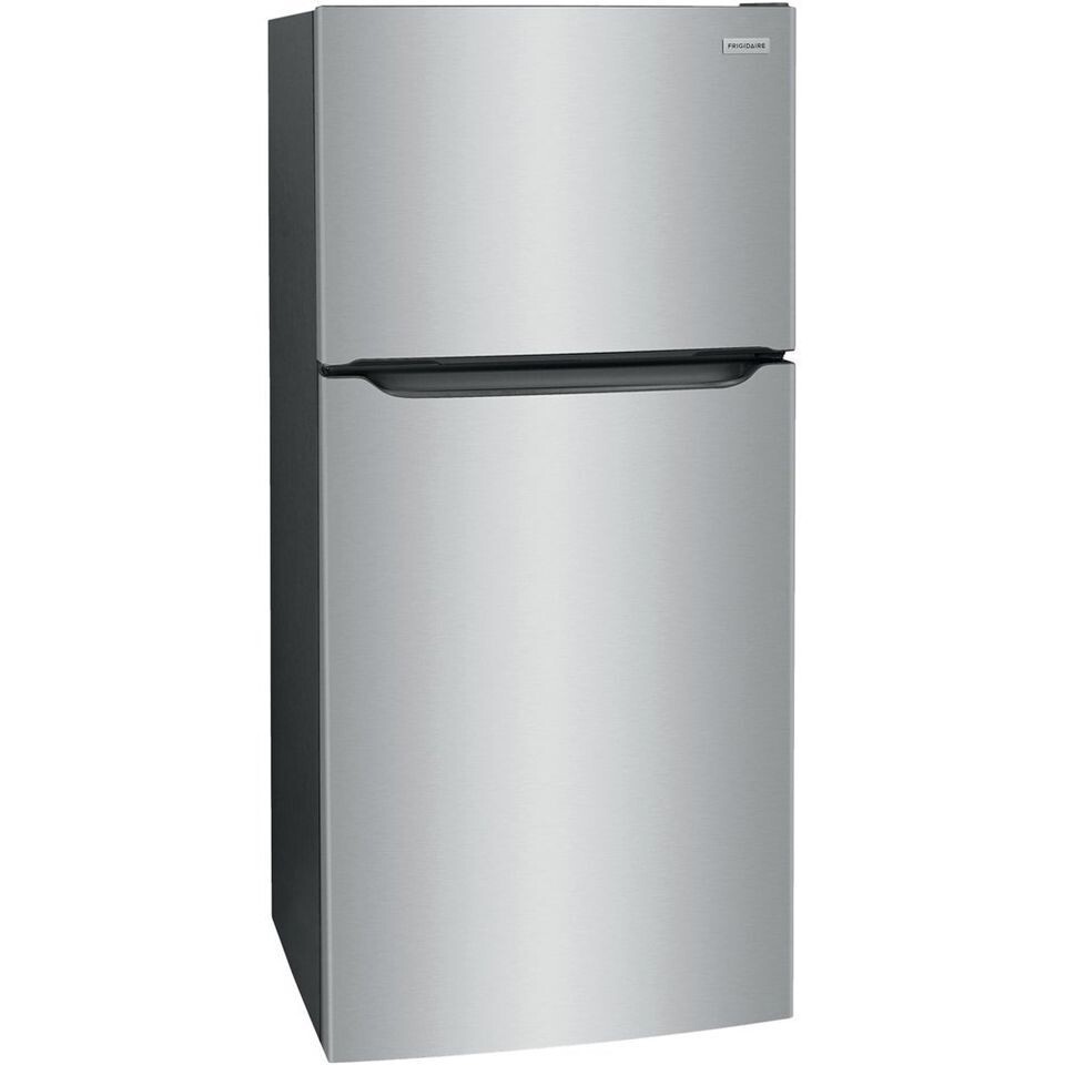 Frigidaire - 20 Cu. Ft. Top-Freezer Refrigerator - Stainless steel Model:FFTR2045Vf3 SKU:6398910