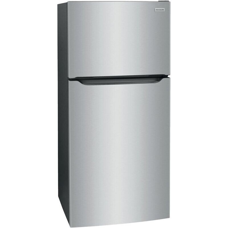 Frigidaire - 20 Cu. Ft. Top-Freezer Refrigerator - Stainless steel Model:FFTR2045Vf3 SKU:6398910