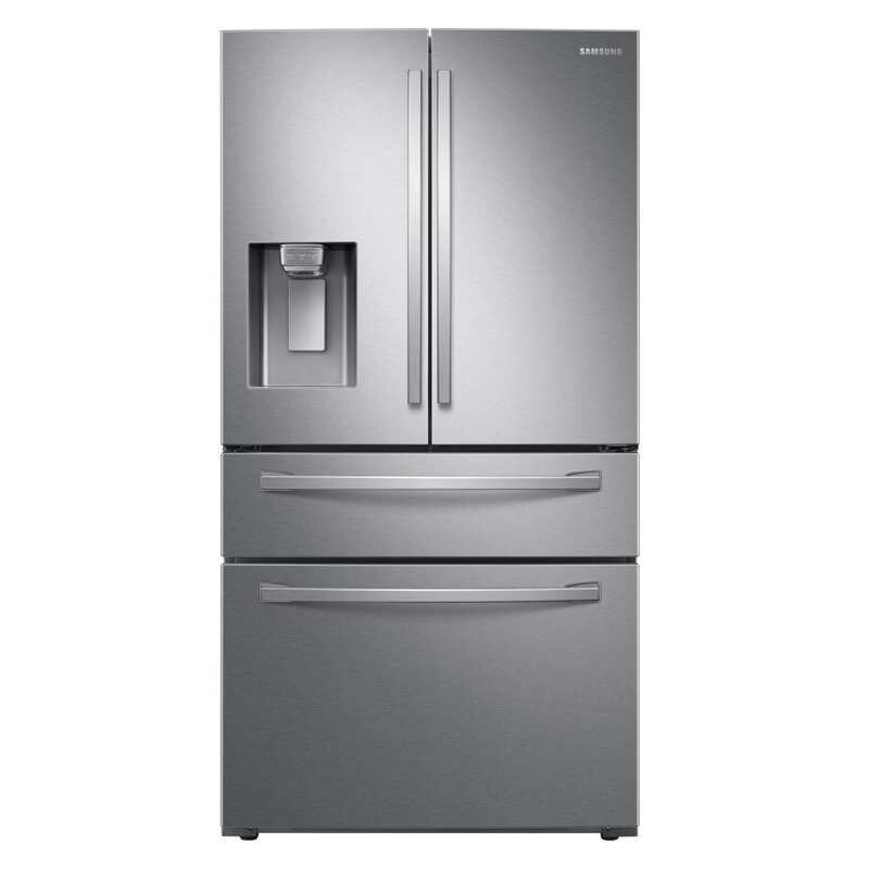 23 cu. ft. Counter Depth 4-Door French Door Refrigerator with FlexZone™ Drawer in Stainless