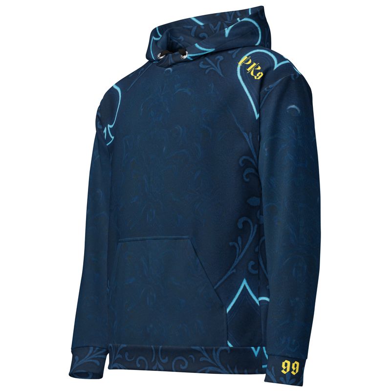 Sweat à Capuche PK9  Blue Poker Legend – Confort et Style pour les As du Poker