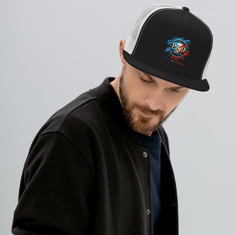 🧢 Casquette Trucker Plate PK9 French 99 Original