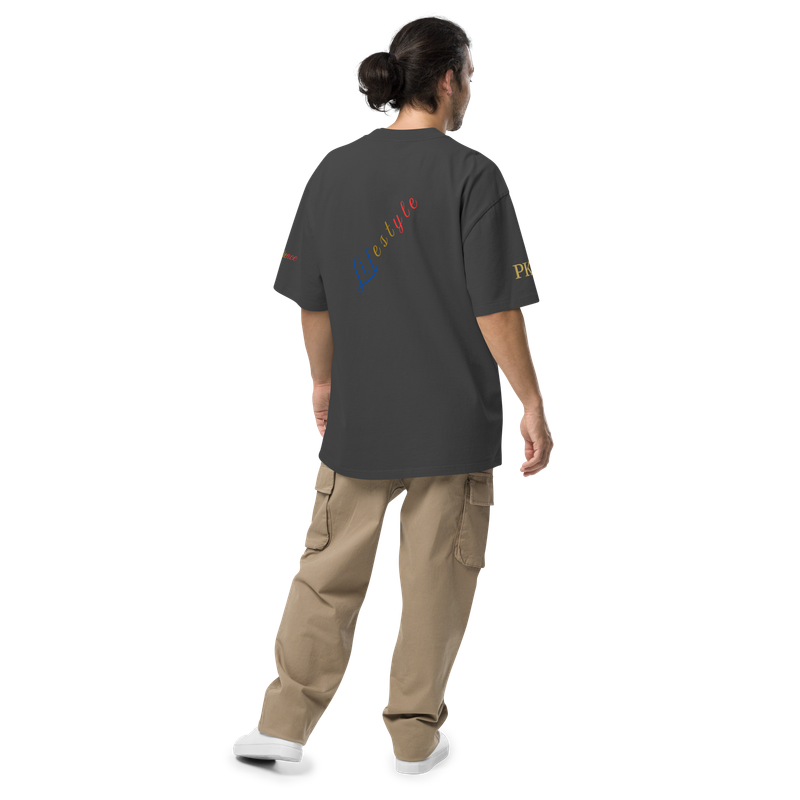 T-shirt oversize délavé French 99 Original