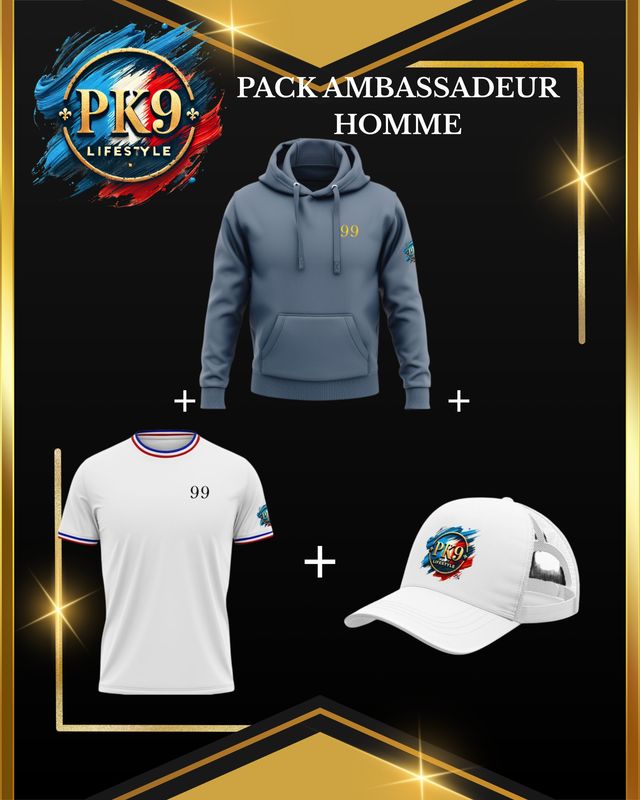 Pack Ambassadeur Homme – PK9 NewGen Deluxe