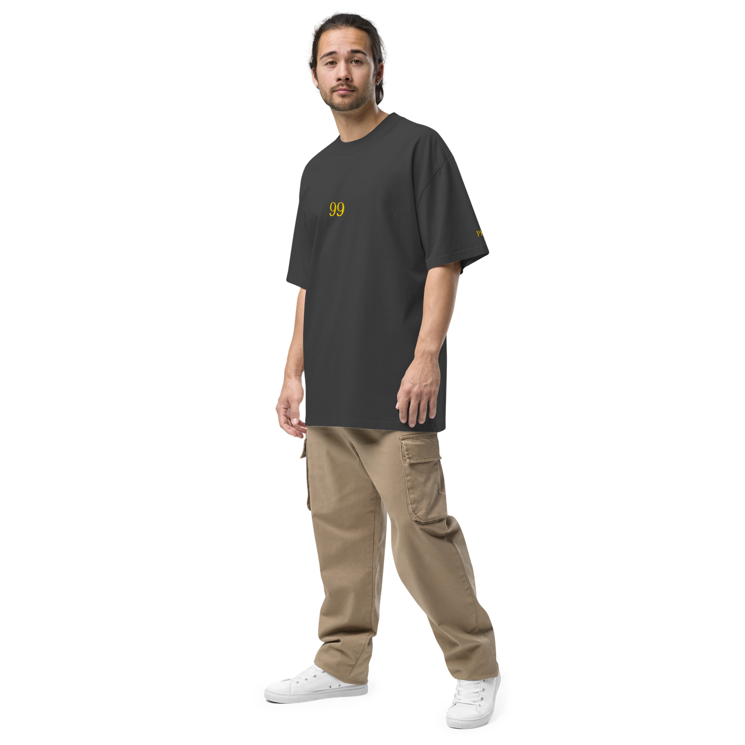 T-shirt oversize délavé
