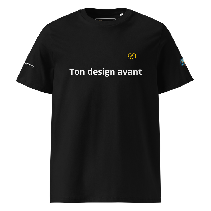 T-shirt PK9 Make It Yours – 100 % coton biologique