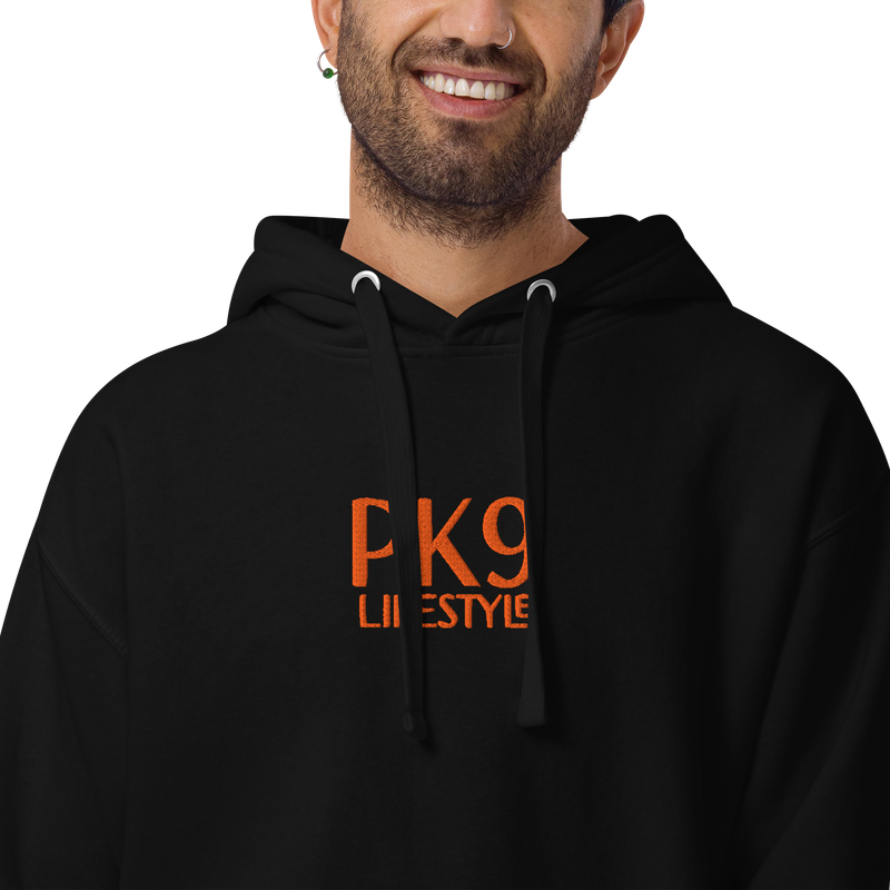 Hoodie PK9 “Julien” – Édition Burnt Orange
