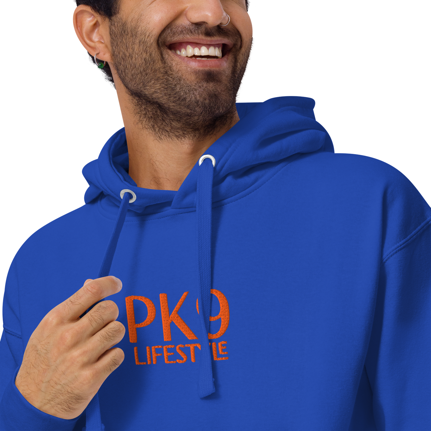 Hoodie PK9 “Julien” – Édition Burnt Orange