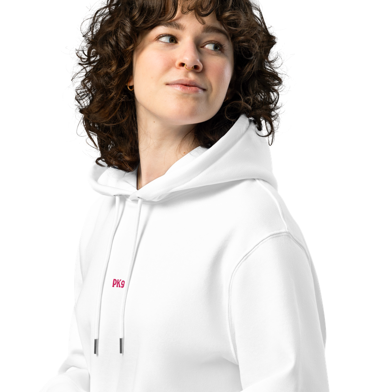 Hoodie PK9 “Fanny” – Édition Flamingo Biologique